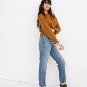 MADEWELL HIGH RISE SLIM BOYJEAN NEAL WASH $135 23 w